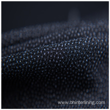 Elastic PA double dots coating woven lining fabric